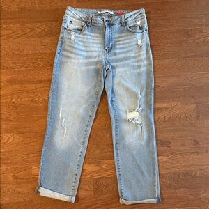 Celebrity Pink Light Blue High-Rise Jeans